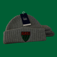 Dockerm&uuml;tze Logo Grau