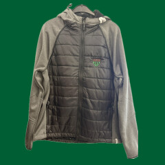 Hybridjacke mit Logo